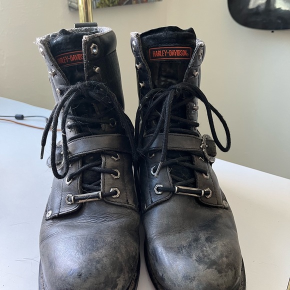 Vintage Harley Davidson Motorcycle Boots - Picture 3 of 3